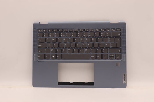 Lenovo IdeaPad 5 14ALC7 Keyboard Palmrest Top Cover UK Blue 5CB1H72383