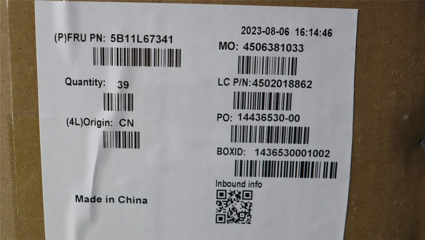 Lenovo ThinkBook K14 G2 IRU 14 G6 IRL 16 G6 IRL Battery 5B11L67323
