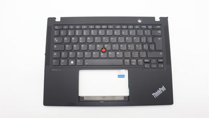 Lenovo ThinkPad X13 Gen 4 Keyboard Palmrest Top Cover Portuguese 5M11H94546