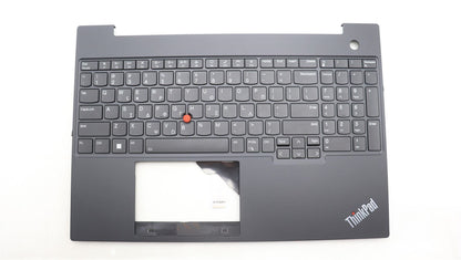 Lenovo ThinkPad E16 Gen 1 Keyboard Palmrest Top Cover Greek Black 5M11H94877