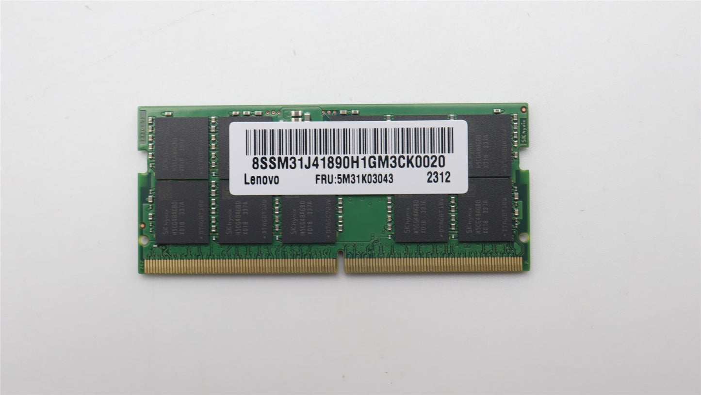 Lenovo MEMORY ECC SODIMM,32G,DDR5,5600,SK Hynix 5M31K03043