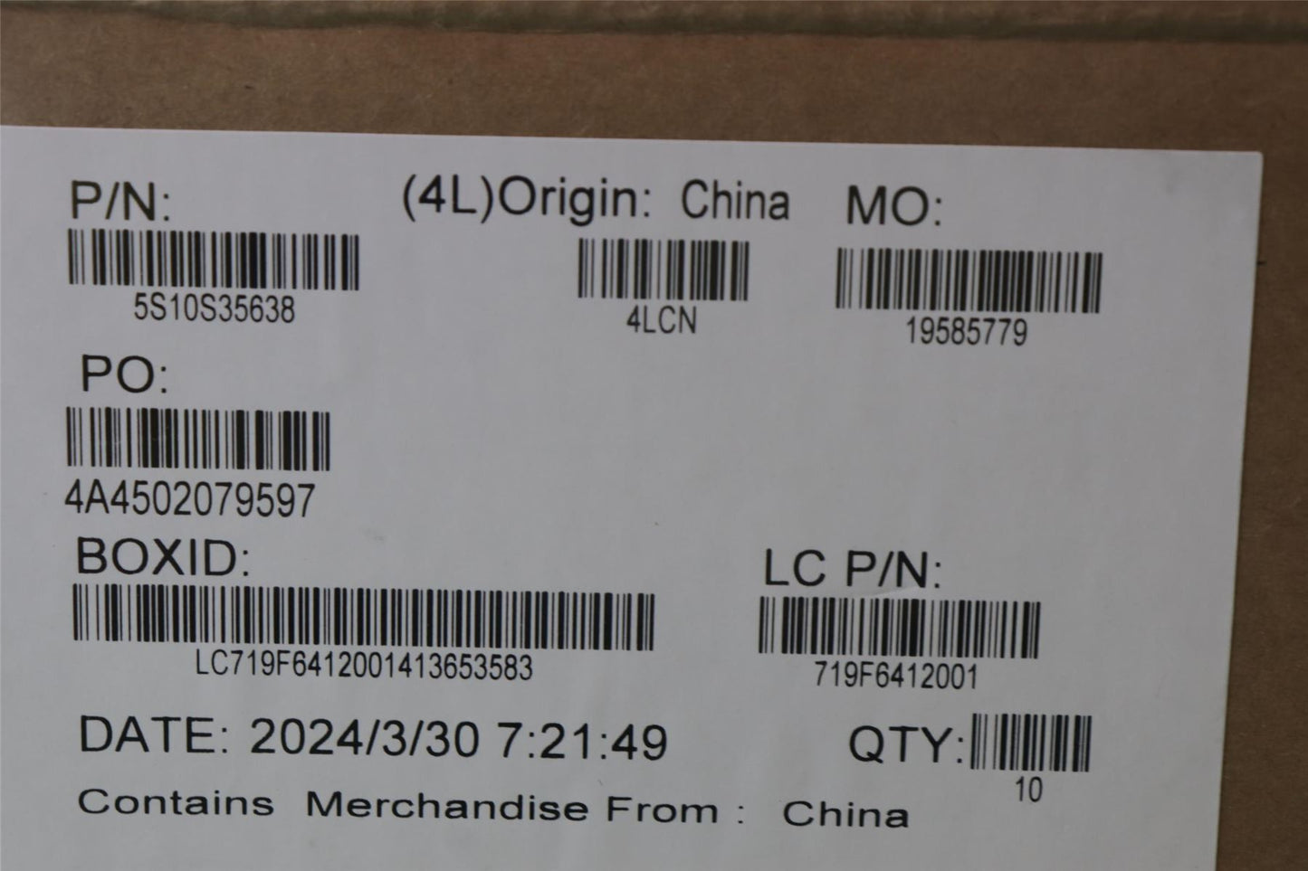 Lenovo SCREW SCREW L 83DN 5S10S35638