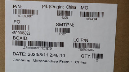 Lenovo Cable L 82Y5 IO/B LJYI 5C10S30847
