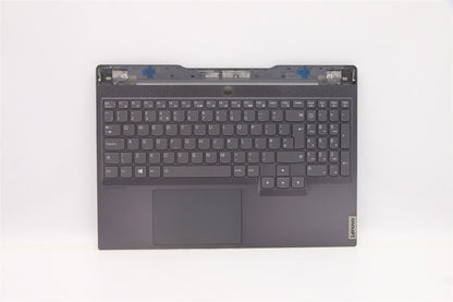 Lenovo S7 15ACH6 Palmrest Cover Touchpad Keyboard UK Grey 5CB1C93758