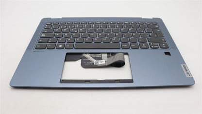 Lenovo IdeaPad 5 14ABR8 Keyboard Palmrest Top Cover Spanish Grey 5CB1K26578