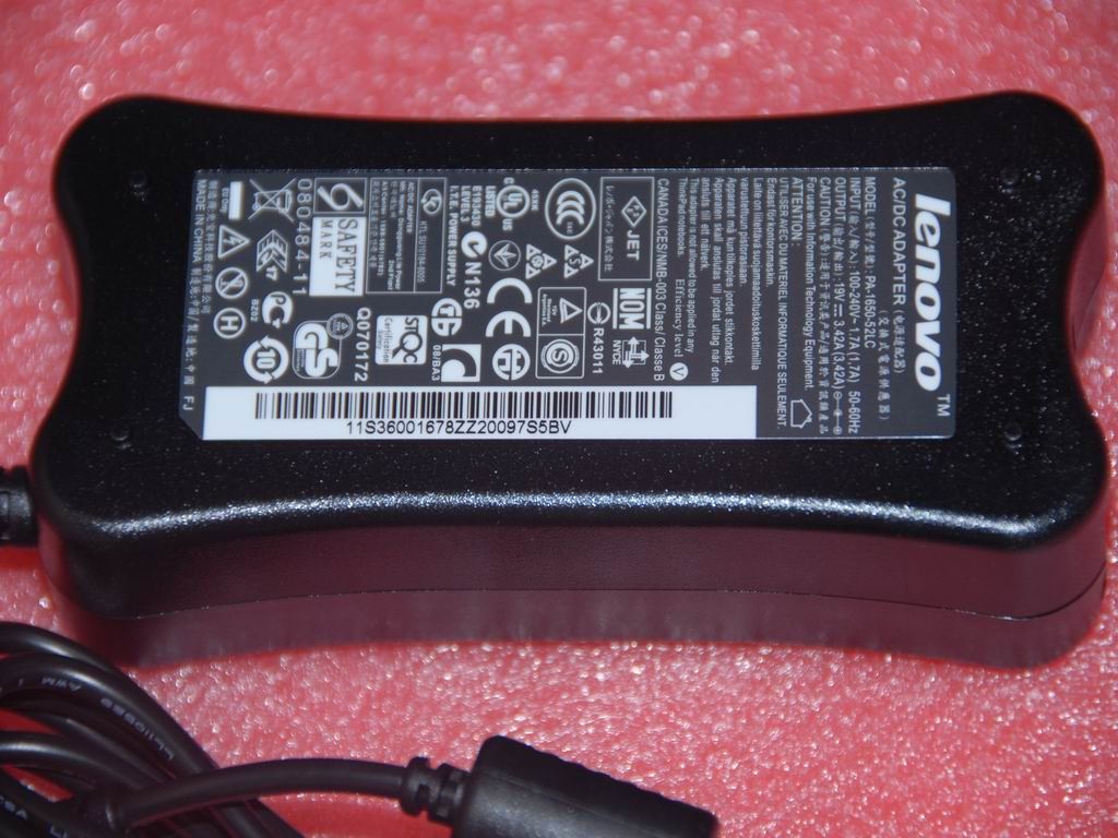 Lenovo Liteon PA-1650-52LC 19V3.42AAD(EPS2.0) AC Charger Adapter 36001678