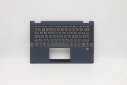 Lenovo Flex 5-14ALC05 Tastatur Handballenauflage Obere Abdeckung Spanisch Blau 5CB1C67896