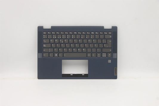 Lenovo Flex 5-14ALC05 Keyboard Palmrest Top Cover Spanish Blue 5CB1C67896