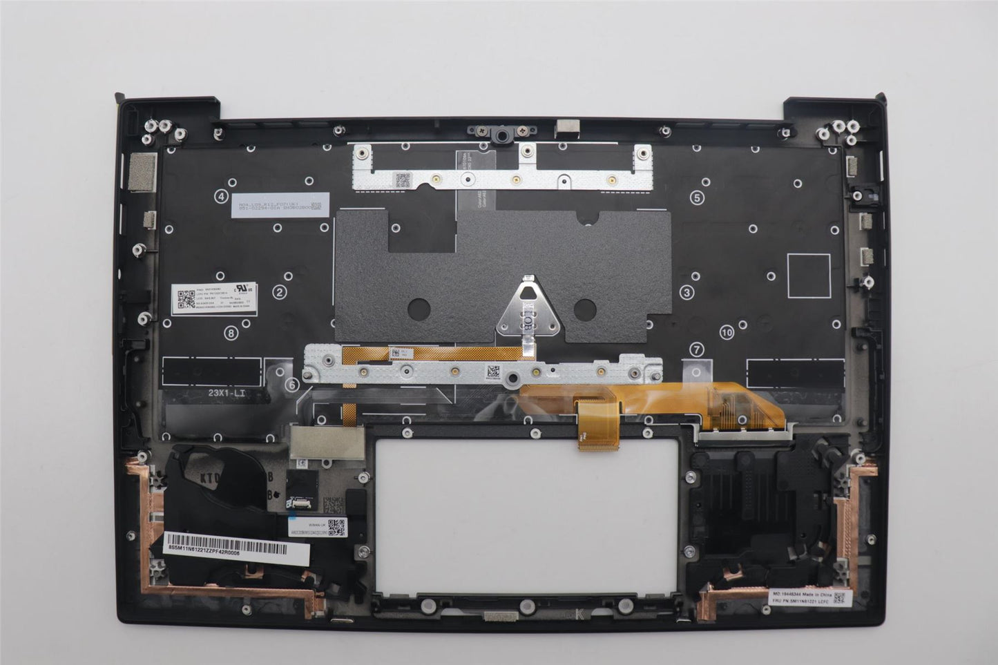 Lenovo MECH_ASM GRP_KBD_BZL_SWS_WW_DB_LTN 5M11N61221