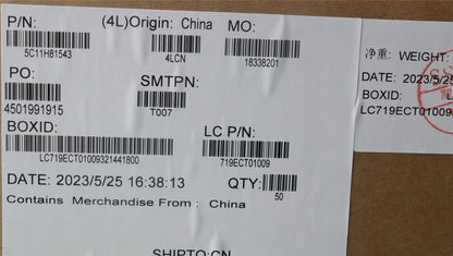 Lenovo FRU T14SG4 CAMERA CABLE RGB AL 5C11H81543