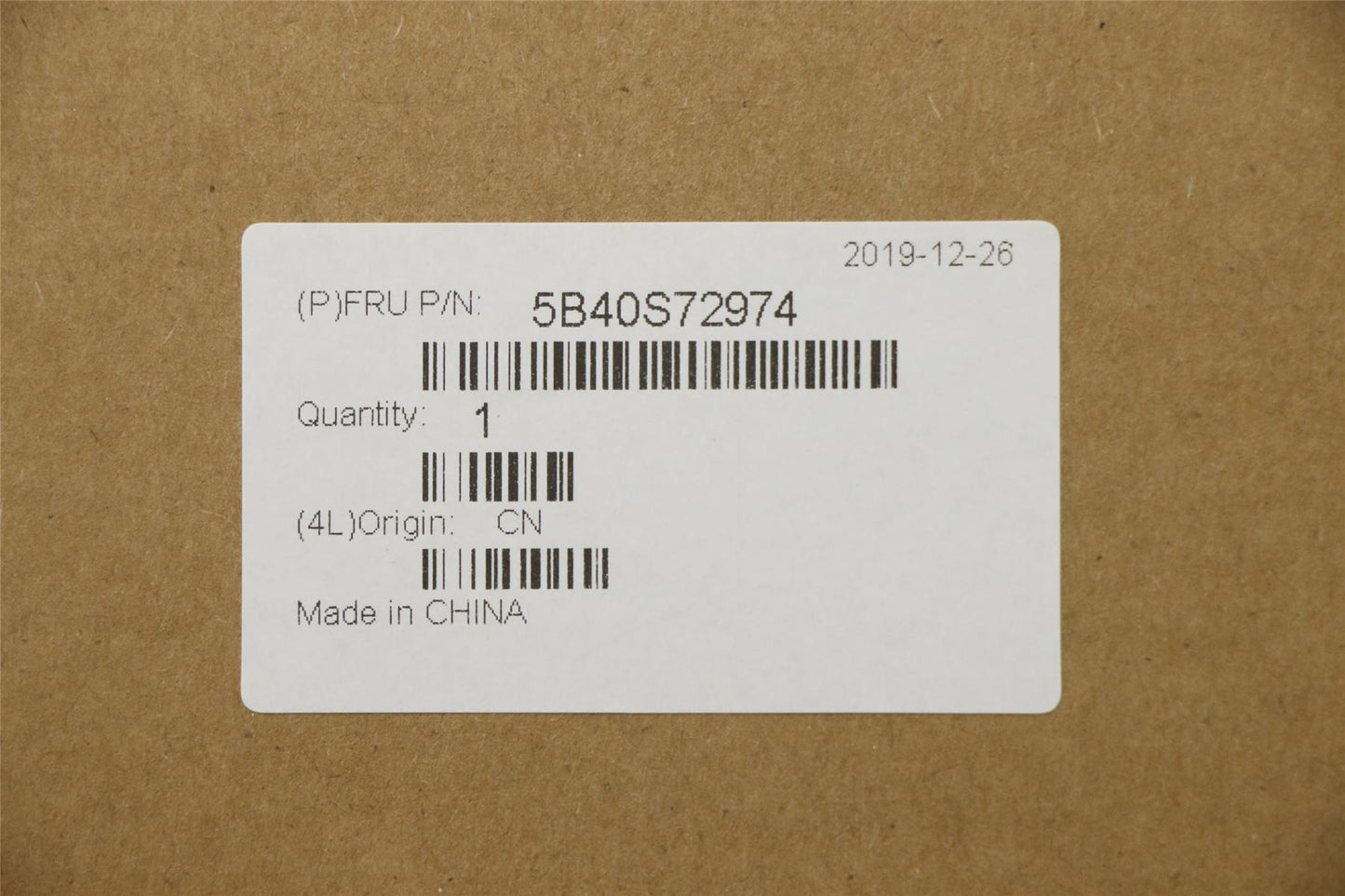 Lenovo FRU BRACKET FE4A0_MB_HOOK 5B40S72974