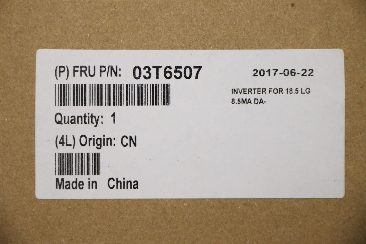 Lenovo Invertor board Taiyuan LG 03T6507