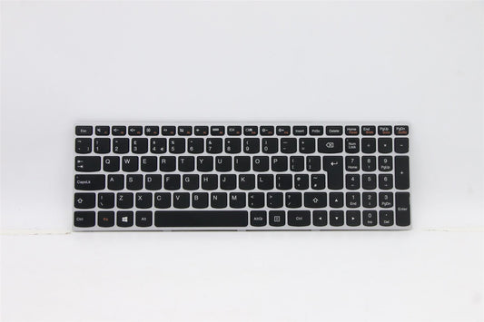 Lenovo Ideapad 300-15IBR 300-15ISK Keyboard UK Silver 5N20K13072