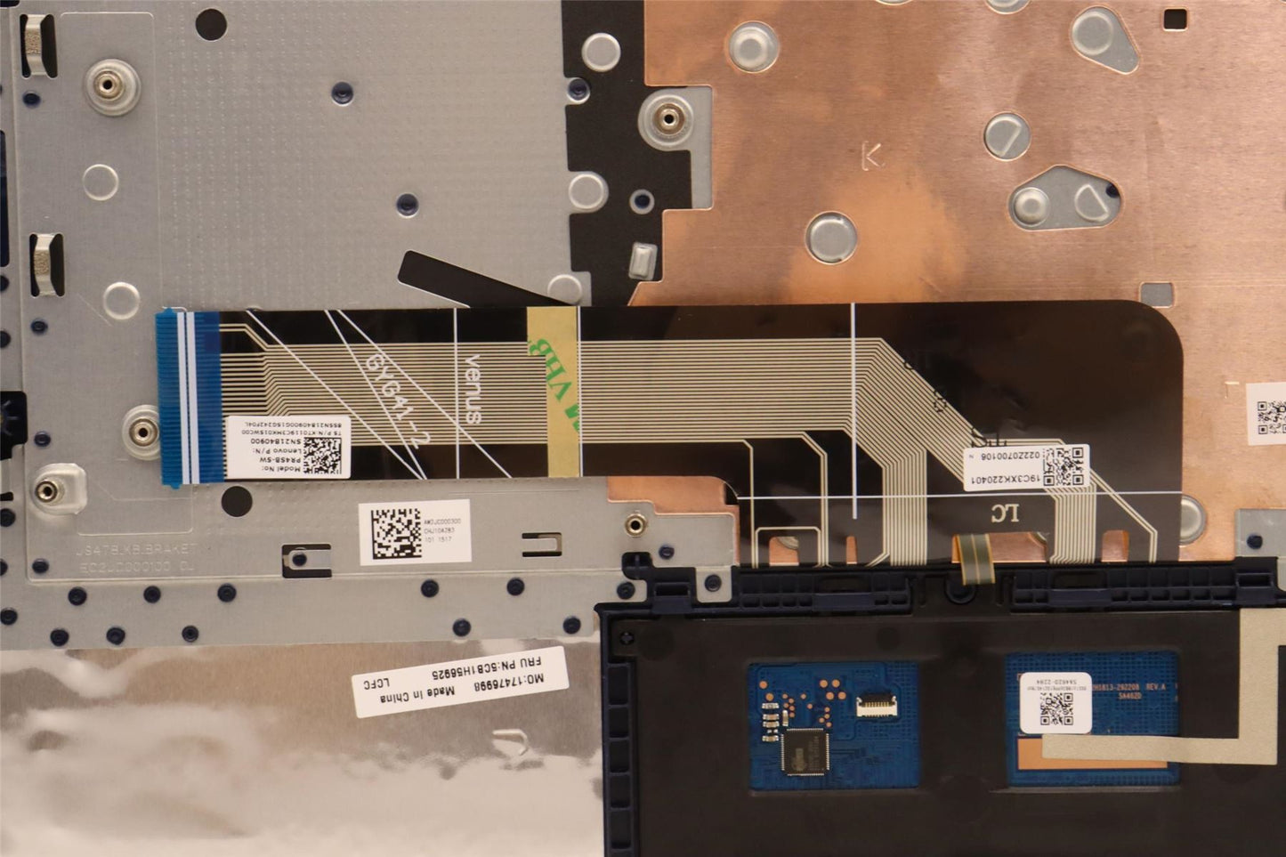 Lenovo Upper Case ASM_SWS L82RJ NFP AB BL 5CB1H56925