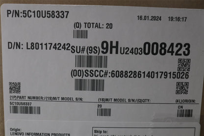 Lenovo Fru,SATA signal &power cable,125mm 5C10U58337