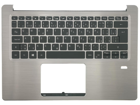 Acer Swift SF314-41 SF314-41G Palmrest Cover Keyboard Czech Silver 6B.HFDN1.006