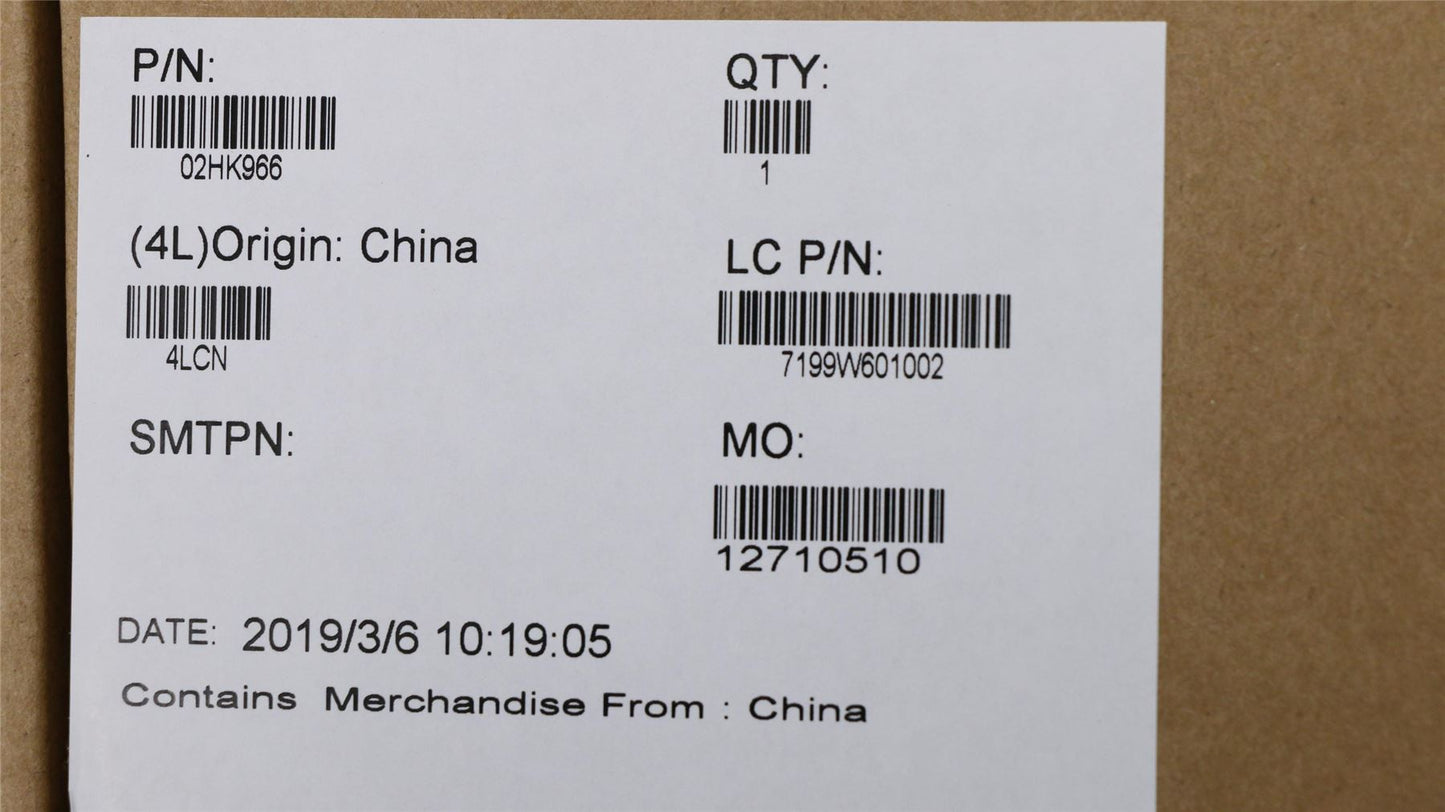 Lenovo 02HK966 MECH_ASM MECH_ASM,B-Cvr,w/ Dummy Shutter