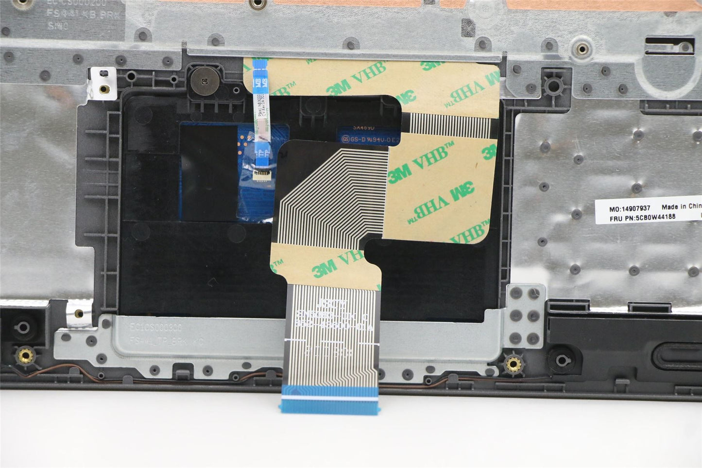 Lenovo V14-IWL Keyboard Palmrest Top Cover UK Grey 5CB0W44188