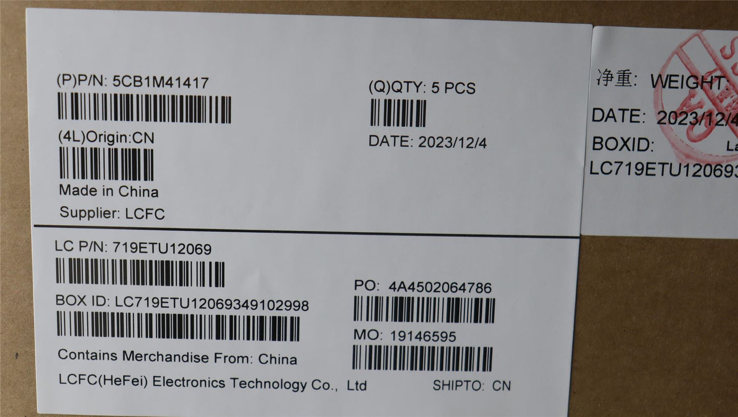 Lenovo IdeaPad 3 15IAH8 Palmrest Cover Touchpad Keyboard Switzerland 5CB1M41417