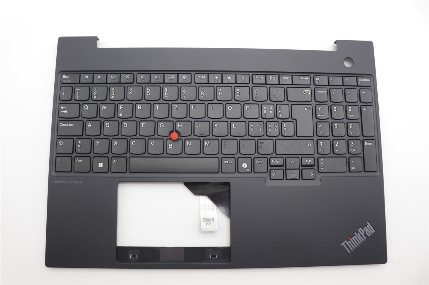 Lenovo MECH_ASM FRU KBD CCV SWS (PMX) UK BK 5M11N96578