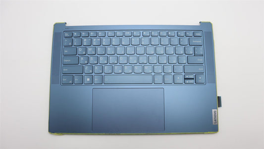 Lenovo Yoga 7 14APU8 Palmrest Cover Touchpad Keyboard Russian 5CB1L80580