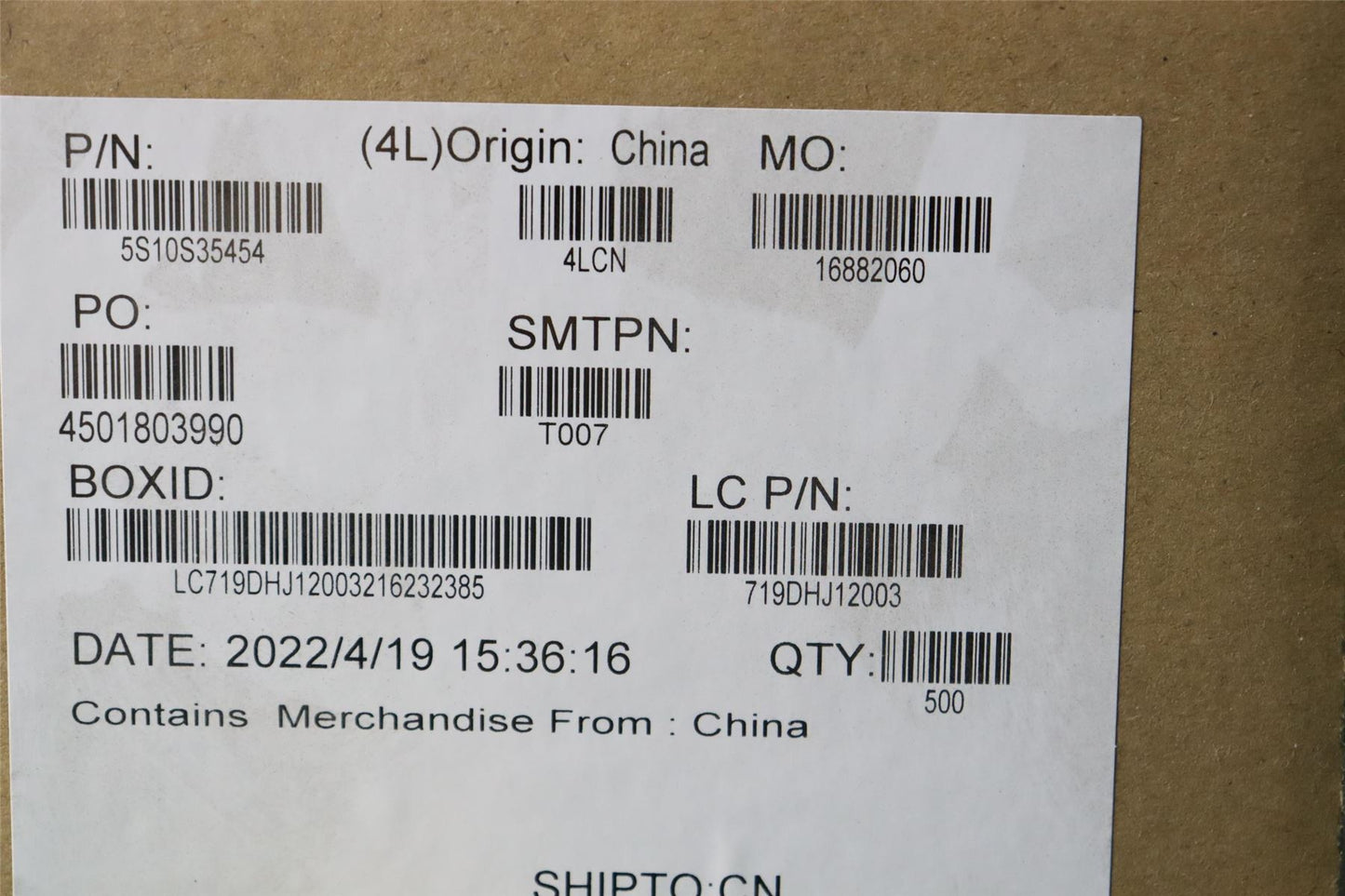 Lenovo SCREW Screw L 21EK 2.0D 3.5LK4.0D0.5NI 5S10S35454