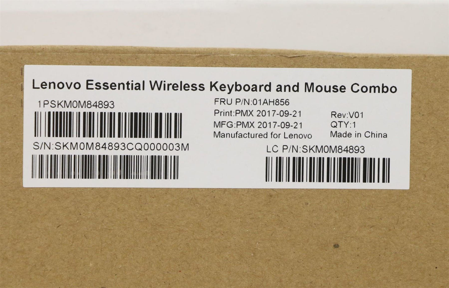 Lenovo Primax RFBU71 2.4G BK ES 01AH856