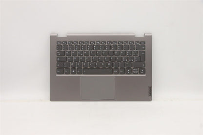Lenovo Yoga 14s ITL Keyboard Palmrest Top Cover Italian Black Backlit 5CB1C92762