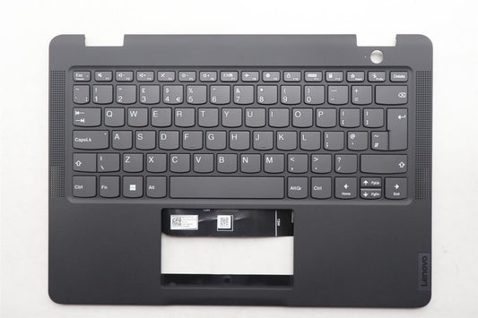Lenovo 13w Gen 2 Keyboard Palmrest Top Cover UK Grey 5M11F26478