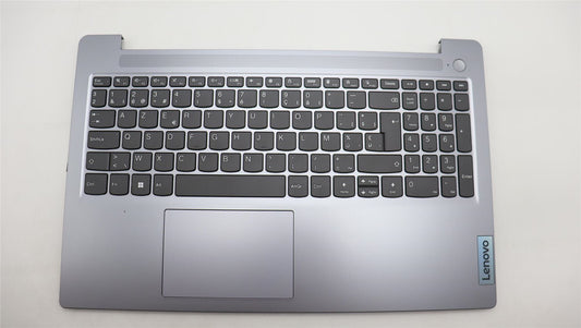 Lenovo IdeaPad 3 15IRU8 Palmrest Cover Touchpad Keyboard Belgian 5CB1L45764