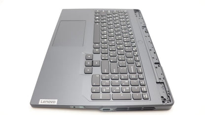 Lenovo Legion 5 16IRX8 Palmrest Cover Touchpad Keyboard Arabic 5CB1L30885