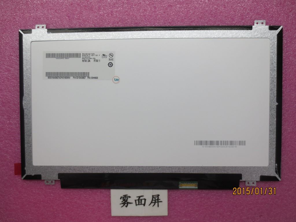 Lenovo Carbon X1 3rd Lcd Screen Display 14.0 FHD IPS. AG 00HN820
