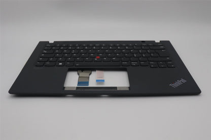 Lenovo ThinkPad T14s Gen 2 Keyboard Palmrest Top Cover Italian Black 5M11F24752