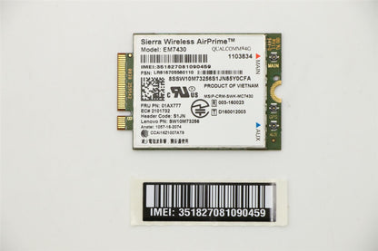 Lenovo 01AX777 Wireless,CMB,SIE,EM7430 Tab