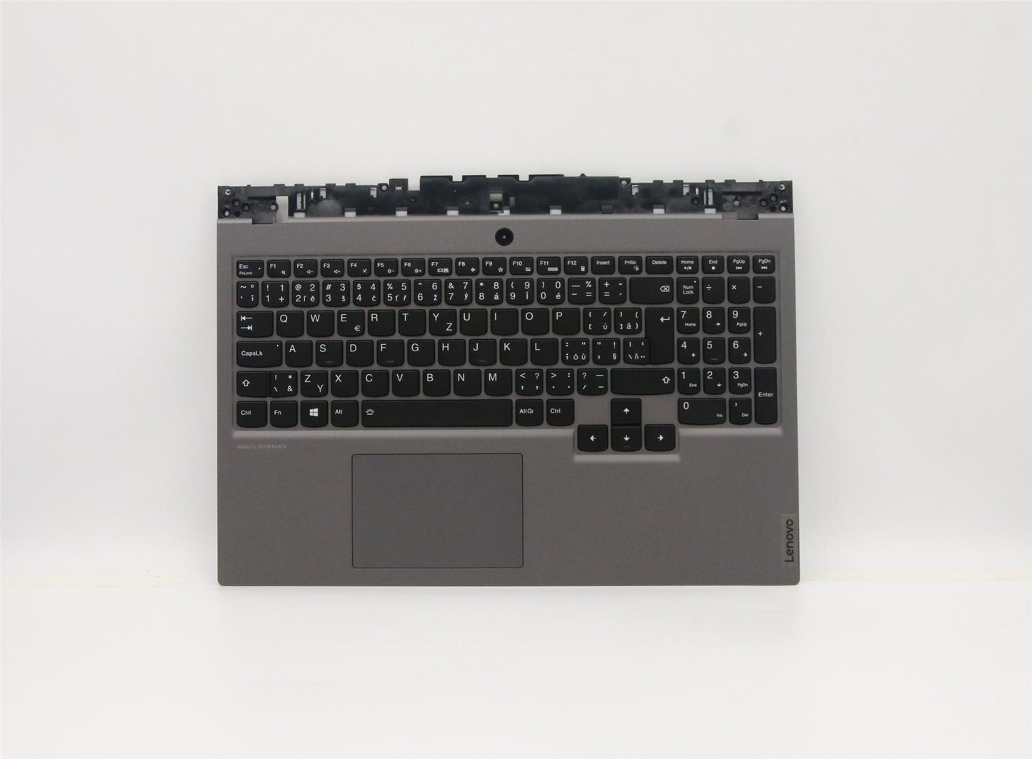 Lenovo Legion 5P-15IMH05H Keyboard Palmrest Top Cover Czech Grey 5CB0Y99288