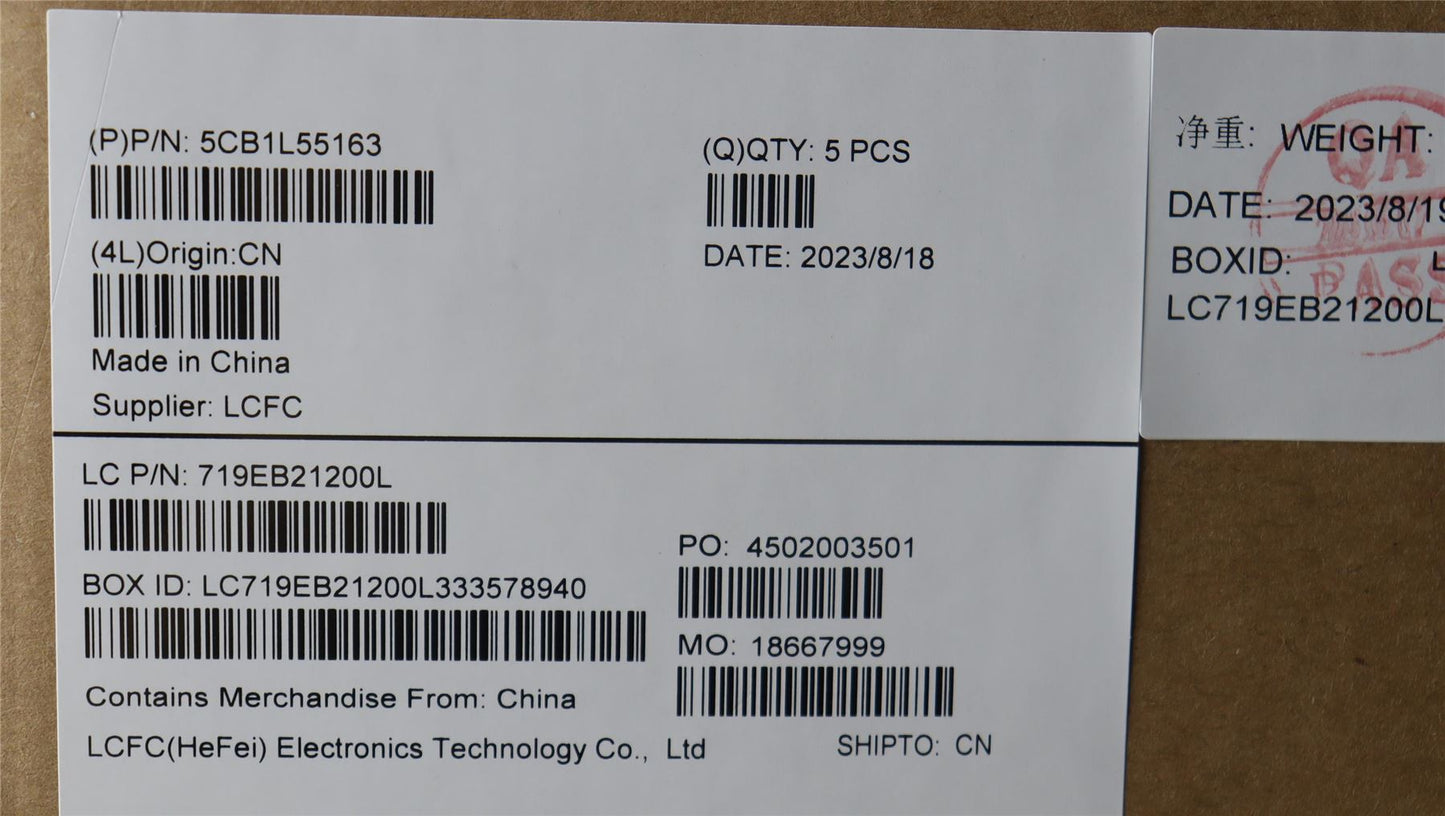 Lenovo Yoga 9 16IRP8 Palmrest Cover Touchpad Keyboard Portuguese 5CB1L55163