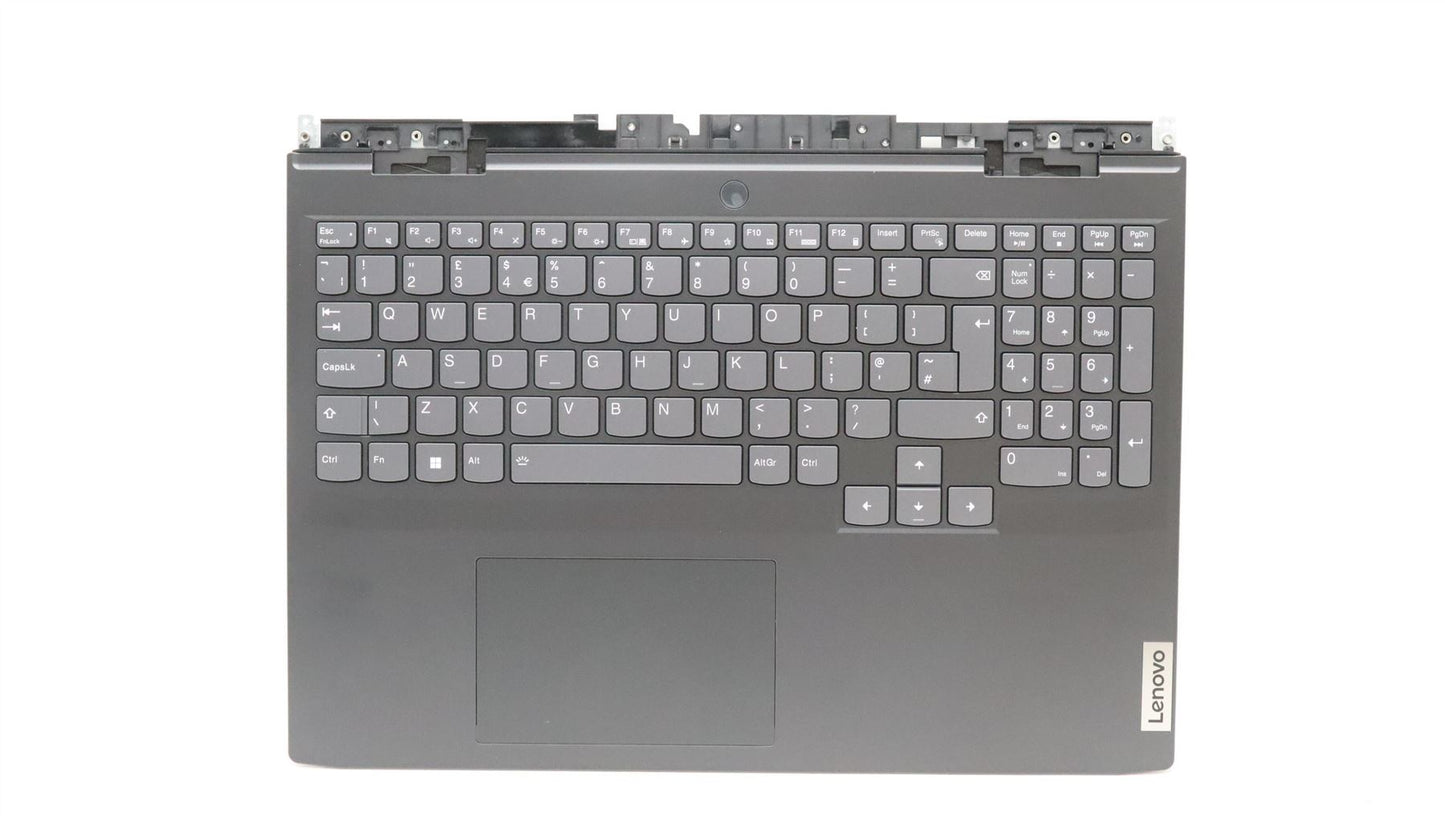 Lenovo IdeaPad 3 16ARH7 Palmrest Cover Touchpad Keyboard UK Black 5CB1J38949