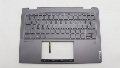 Lenovo Yoga 7 14IRL8 Keyboard Palmrest Top Cover Switzerland 5CB1L40781