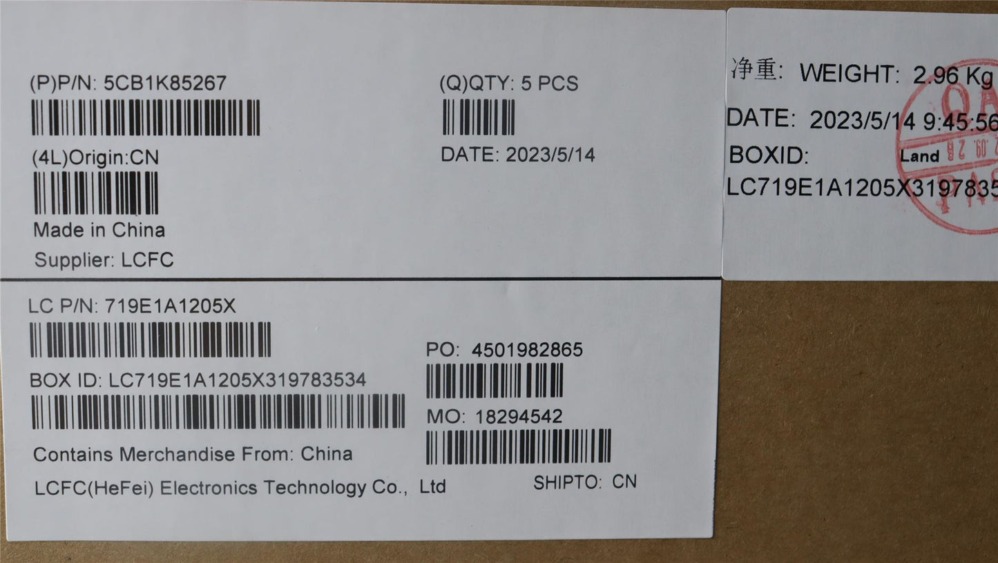 Lenovo Upper Case ASM_SWS L82XA NFPAG BL 5CB1K85267