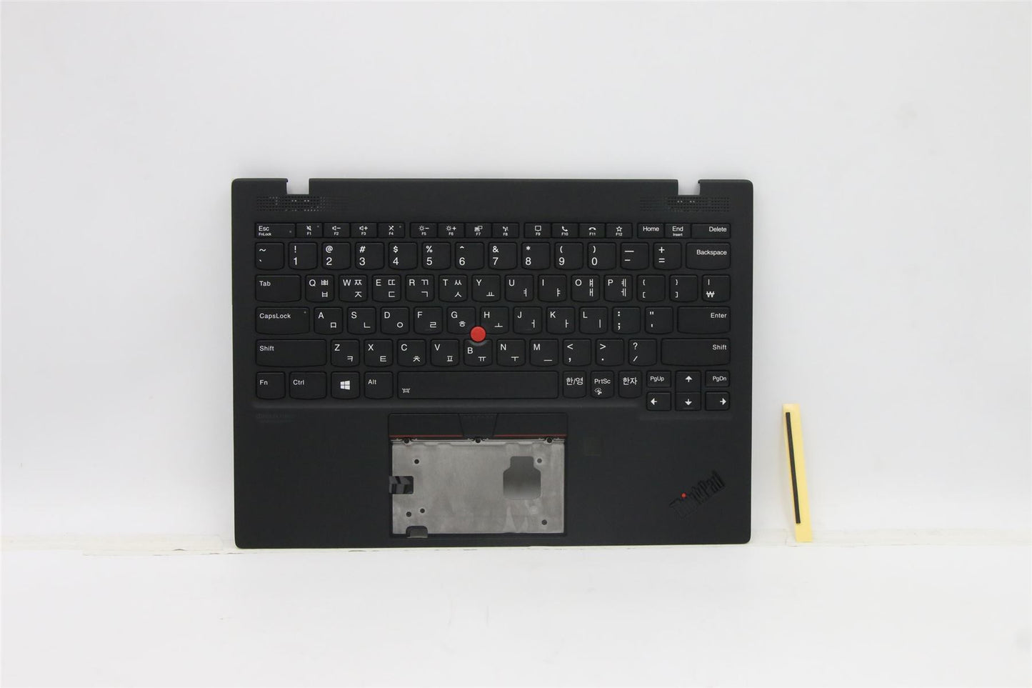 Lenovo ThinkPad X1 Gen 1 Keyboard Palmrest Top Cover Korean Black 5M11B38402