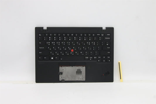 Lenovo ThinkPad X1 Gen 1 Keyboard Palmrest Top Cover Korean Black 5M11B38402