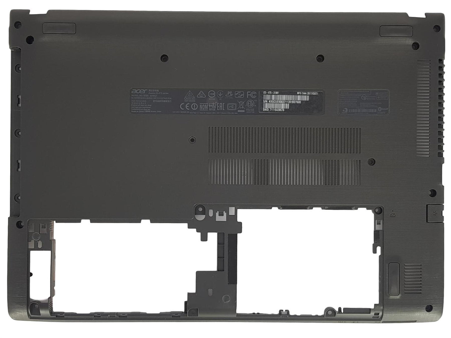 Acer Aspire E5-475 E5-475G E5-476 Bottom Base Lower Chassis Cover 60.GCPN7.003