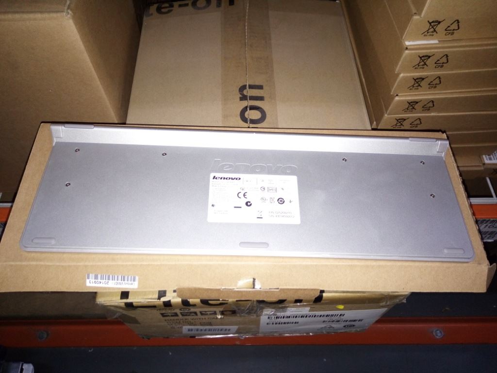 Lenovo Liteon SK-8861(RU) 2.4G KB-Silver8 Russian Keyboard 25209210
