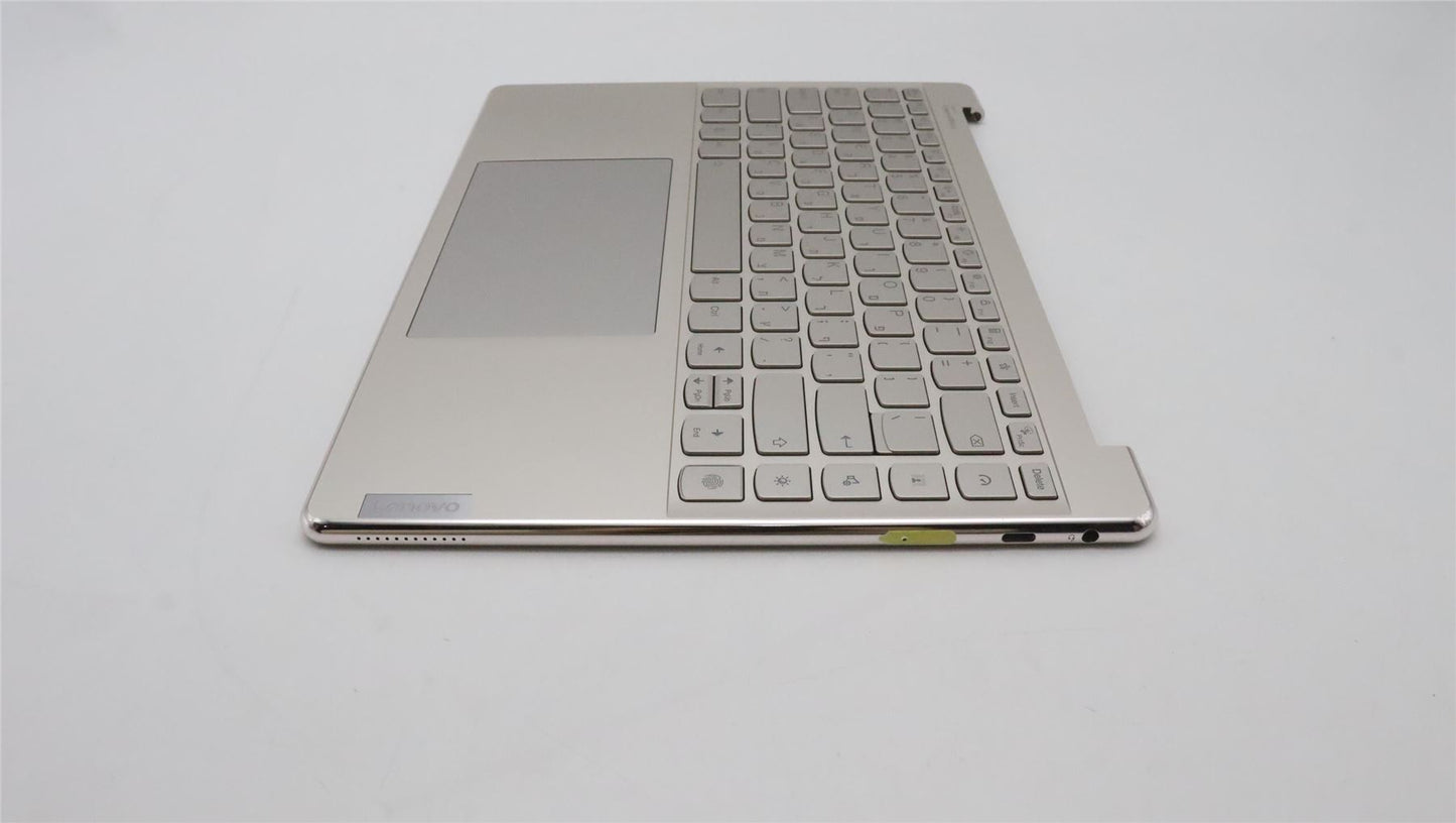 Lenovo Yoga 9 14IRP8 Palmrest Cover Touchpad Keyboard Hebrew Oatmeal 5CB1K62470