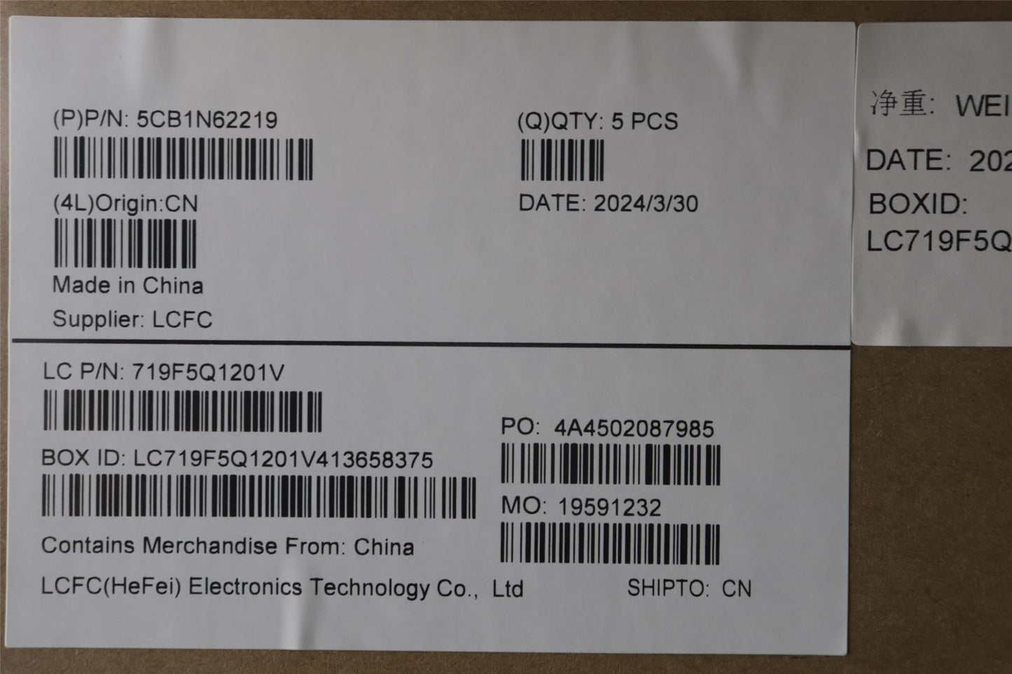 Lenovo Upper Case ASM_ARA L 83DNLG PS 5CB1N62219