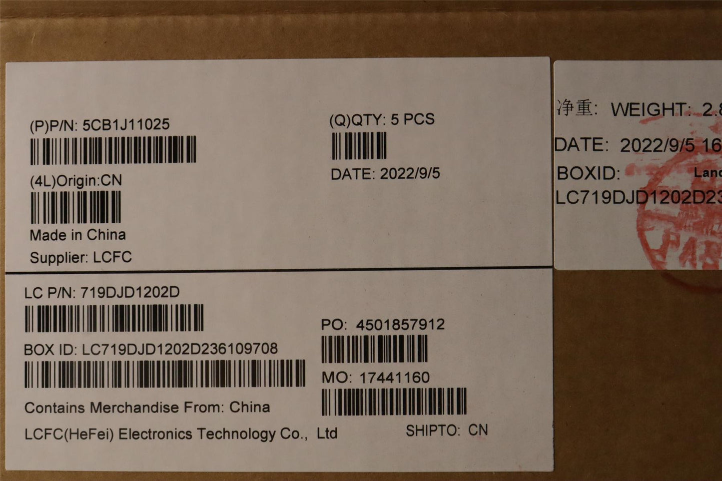 Lenovo Upper Case ASM_ITA L82QF FPSB 5CB1J11025