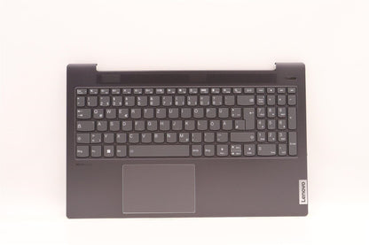 Lenovo IdeaPad 5 15ABA7 Palmrest Touchpad Cover Keyboard German Black 5CB1J01150