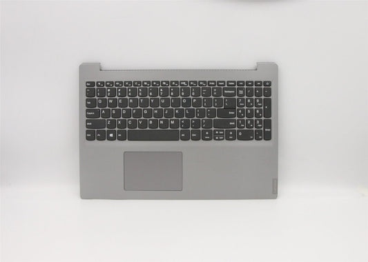 Lenovo IdeaPad S145-15IIL Palmrest Touchpad Cover Keyboard US Grey 5CB0W45517