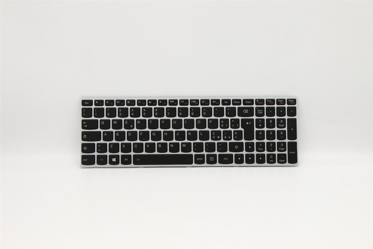 Lenovo Z51-70 IdeaPad 500-15ACZ 500-15ISK Keyboard Italian Silver 5N20H03495