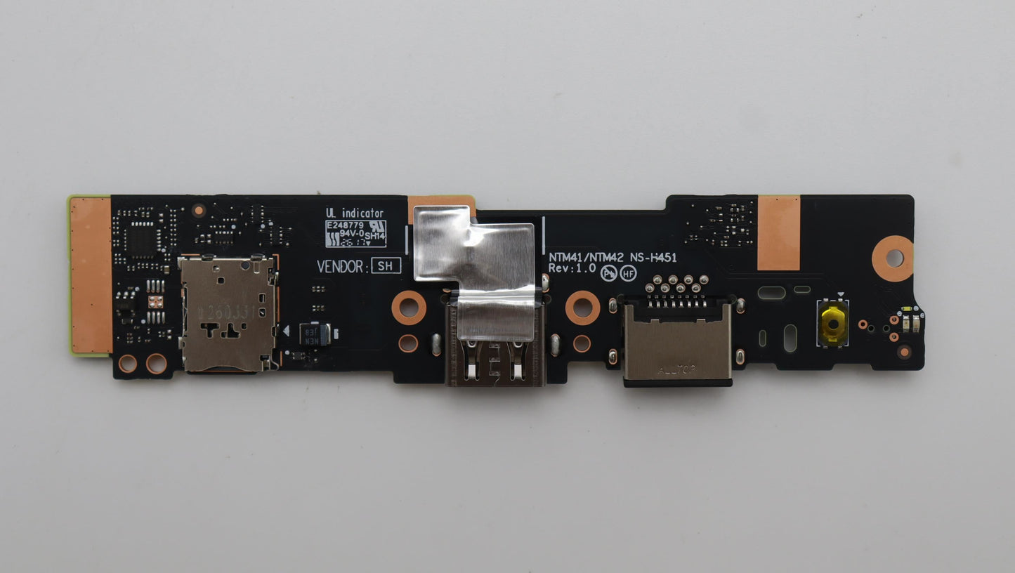 Lenovo CARDPOP FRU PCBA IO/B NSH451 UMA WW I/O Board 5C51T63068